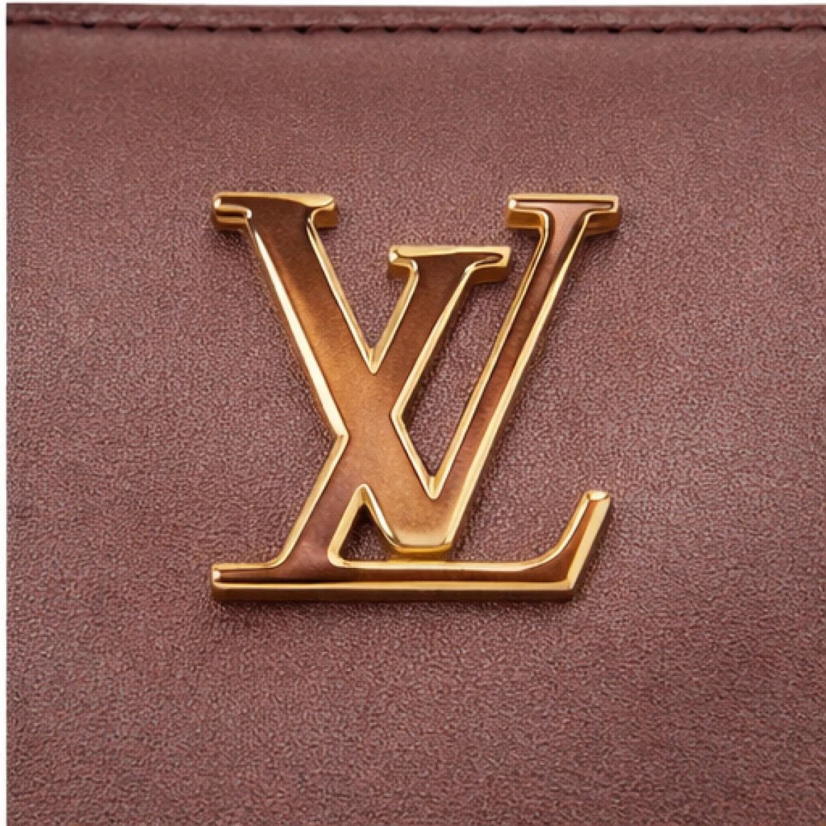 Louis Vuitton – Crocodile Embossed Leather Clutch – Brown Edition - صورة 2