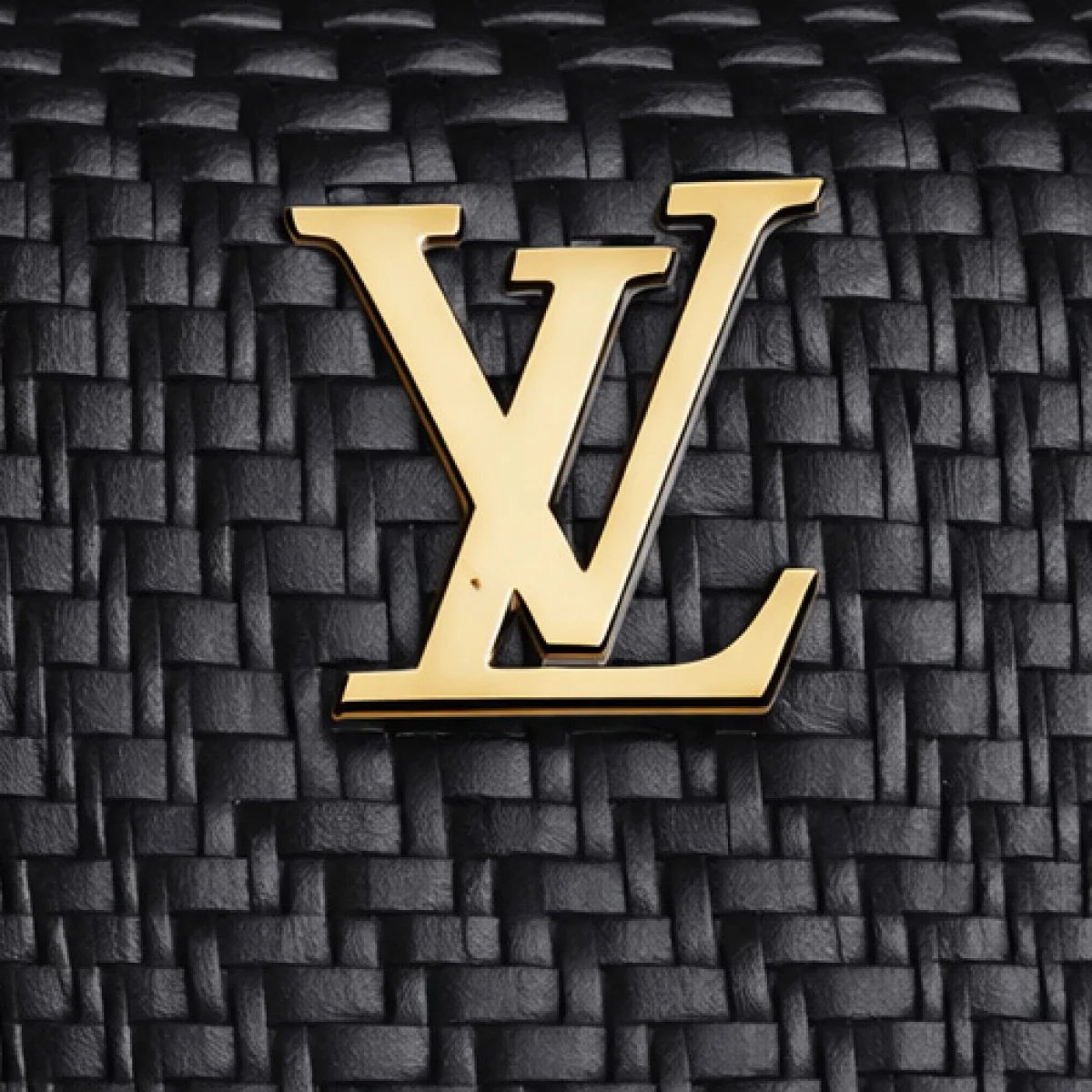 Louis Vuitton Braided Leather Clutch Wallet - صورة 3