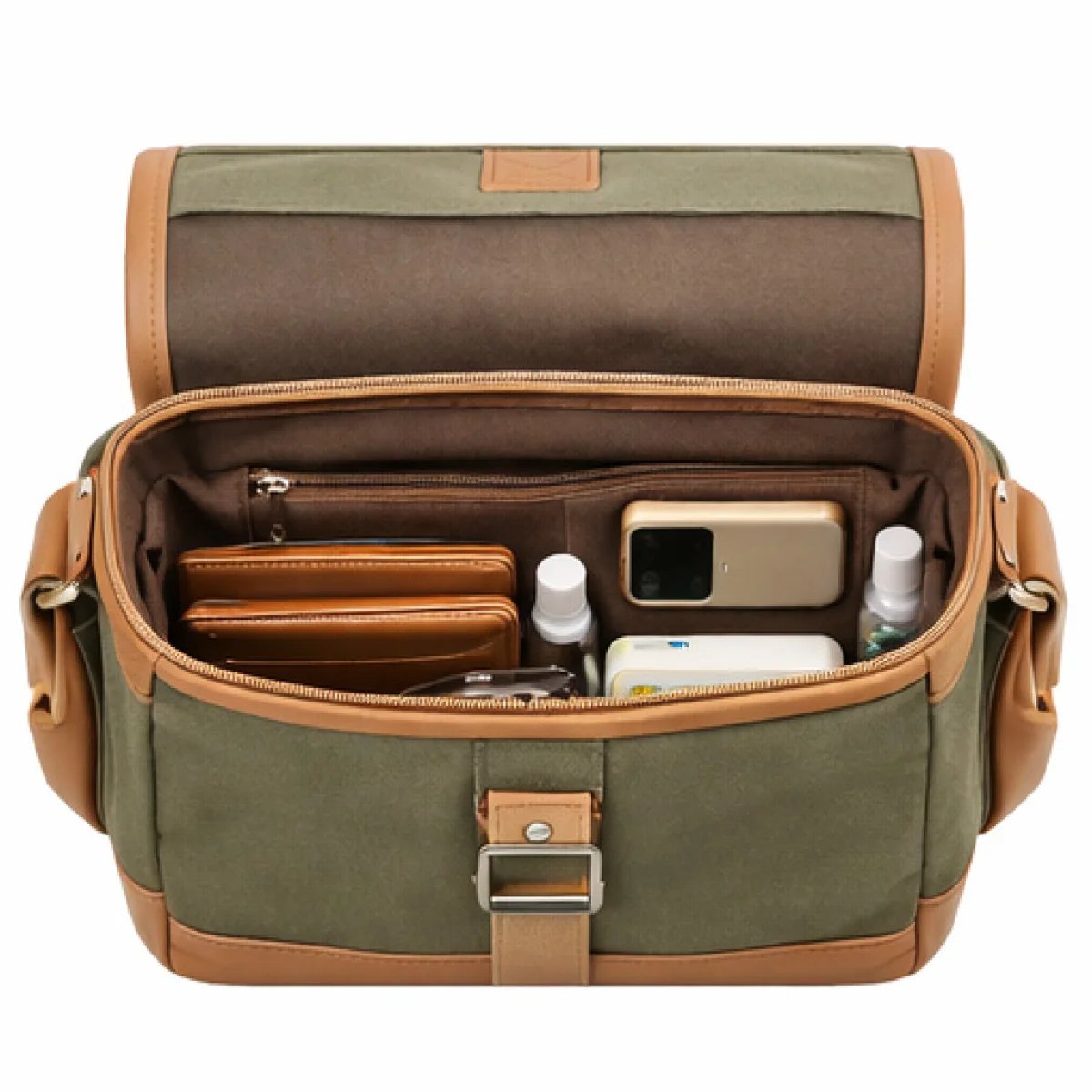 Prada Utility Canvas Messenger Bag - صورة 10