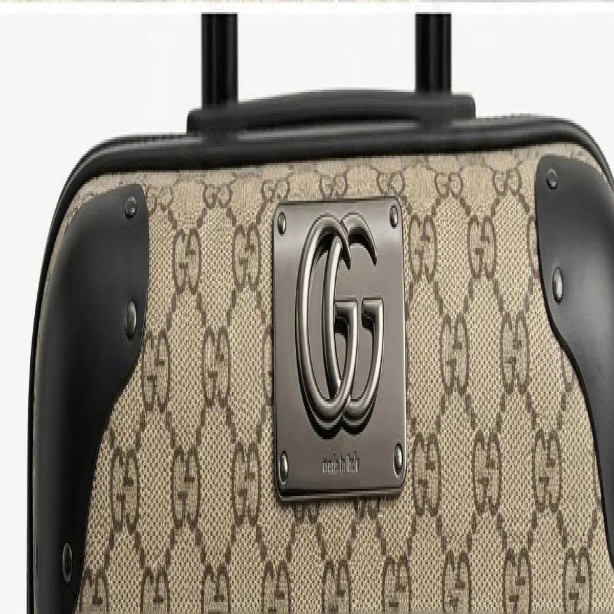 Gucci – GG Supreme Rolling Travel Suitcase Classic Edition - صورة 2