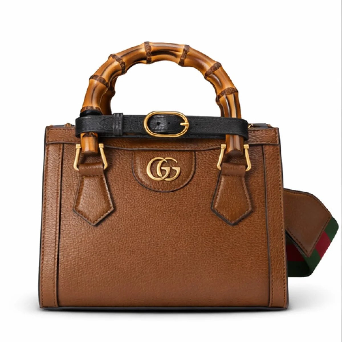 Gucci Diana Small Bamboo Top Handle Bag - صورة 10