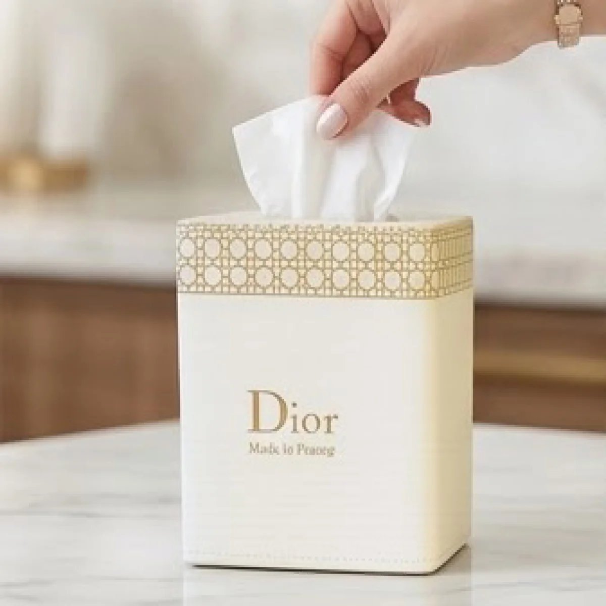 DIOR – Elegant Tissue Box - صورة 2