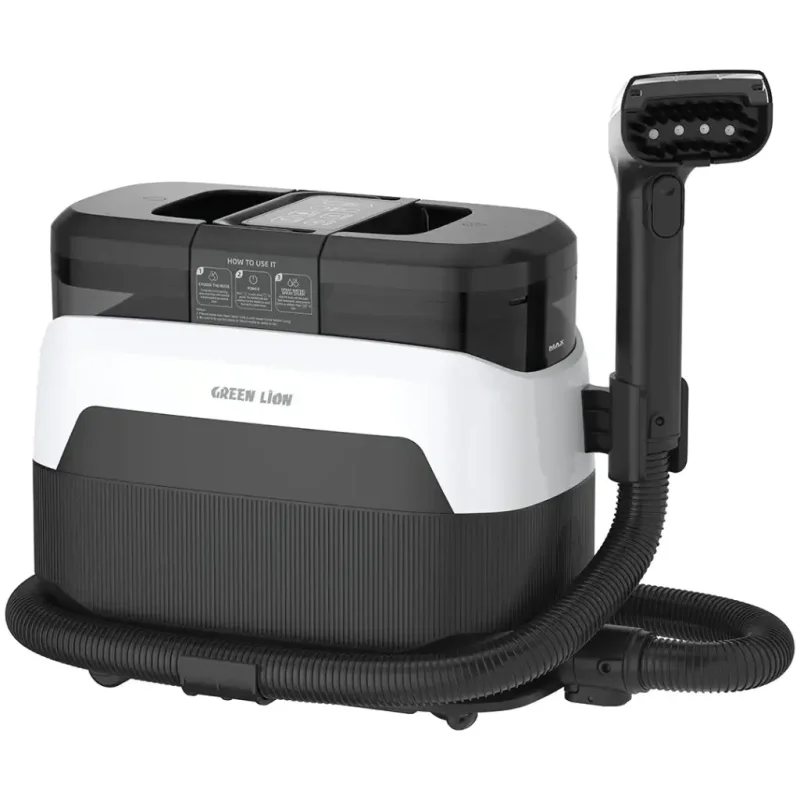 منظف السجاد والأقمشة جرين ليون ستيم كاربت برو - أسود (Green Lion Steam Carpet Pro - Black) 9904907081838