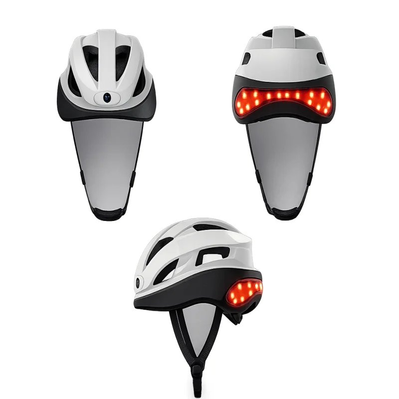 Cyber Smart Bluetooth Bike Helmet (JYFY-002A) – خوذة دراجات ذكية مع كاميرا 1080P وبلوتوث