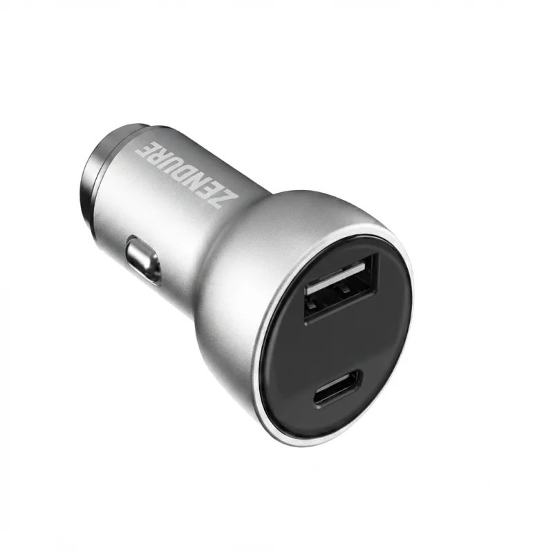 شاحن سيارة Zendure SuperDrive – قدرة 48 واط بمنفذي USB-C وUSB-A