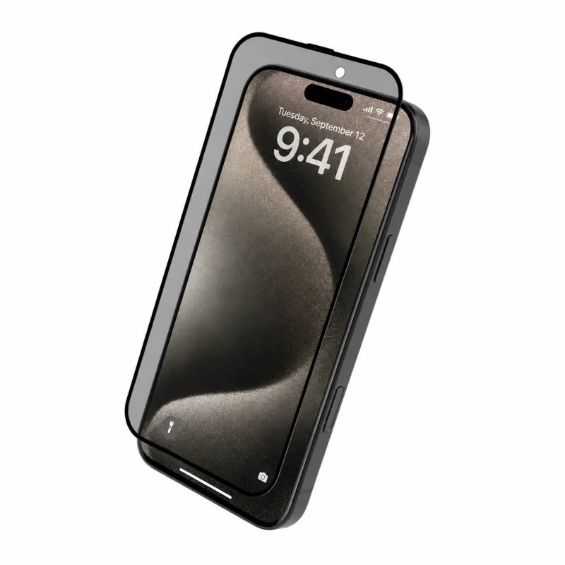 Levelo 3D Resin Glue Privacy Screen Protector for iPhone 16 Series
