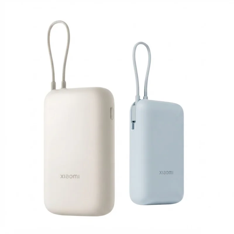 باور بانك شاومي 10000mAh مع كابل مدمج