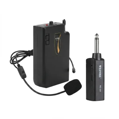 نظام الميكروفون اللاسلكي Weisre MG-201 بتردد 2.4GHz