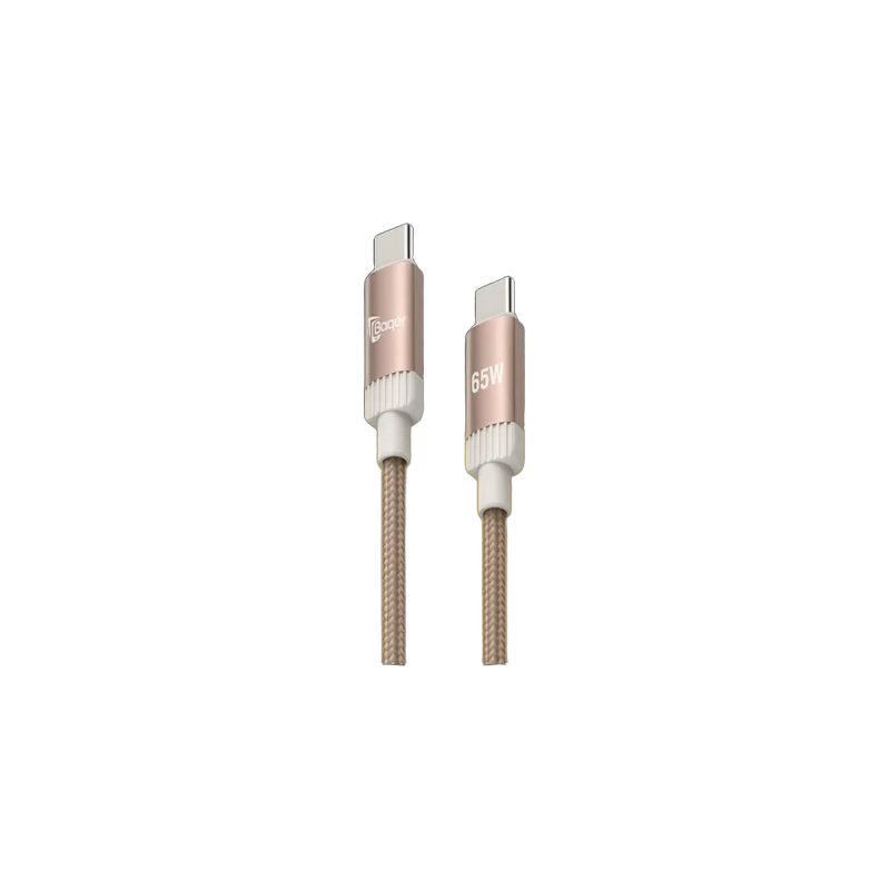 Baqer USB-C to USB-C 65W Fast Charging Cable –BC_C217