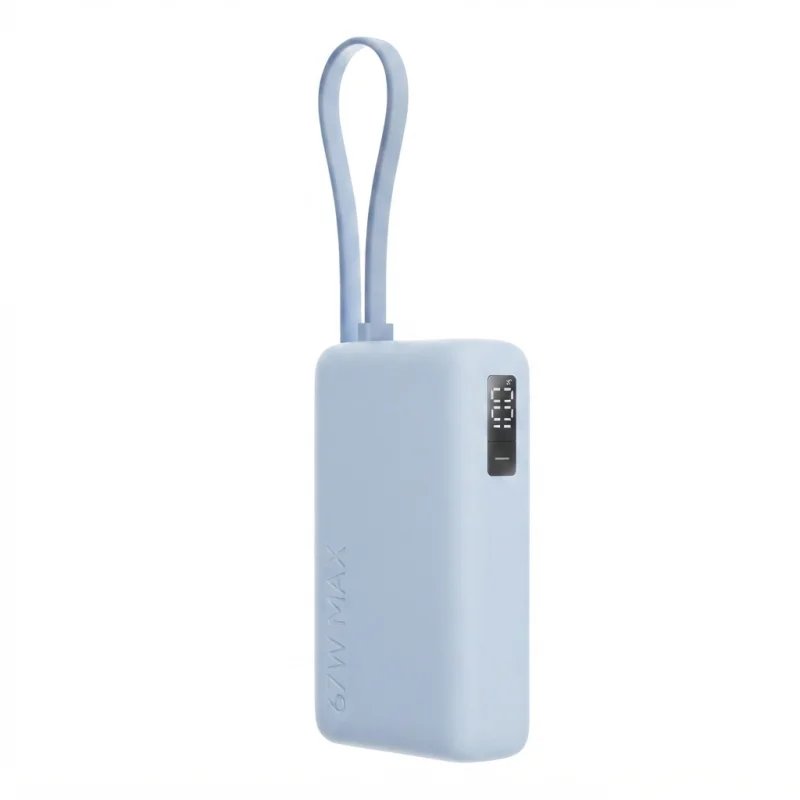 باور بانك شاومي 67 واط 10000mAh مع كابل مدمج
