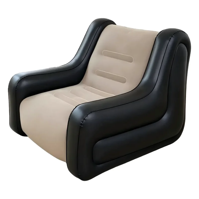كنبة هوائية مفردة قابلة للنفخ من جرين ليون – بيج (Green Lion Single Seater Inflatable Sofa)