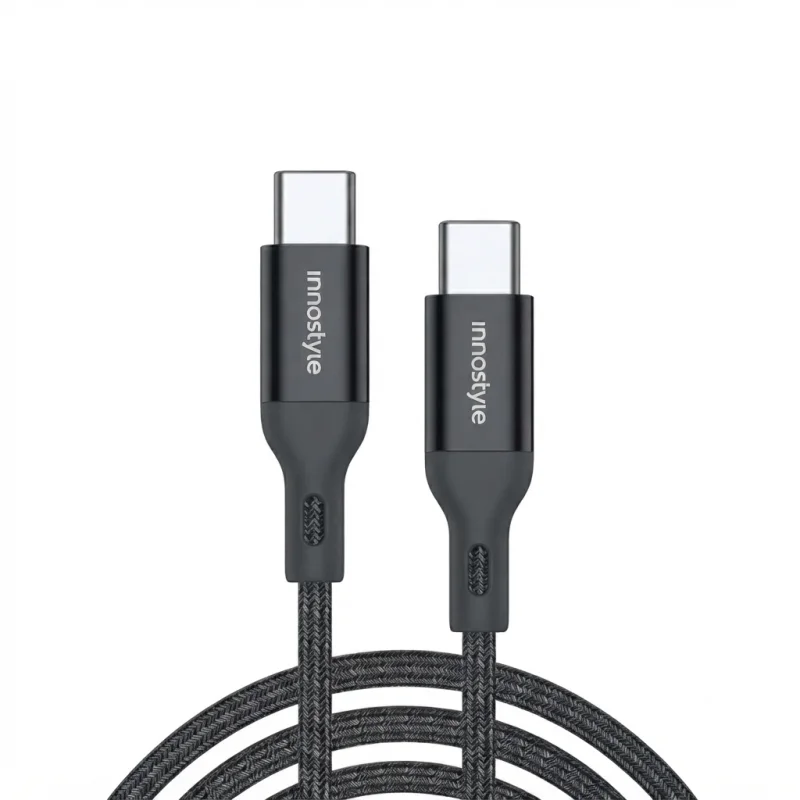 كيبل Innostyle PowerFlex USB-C to USB-C 60W – 1.5 متر