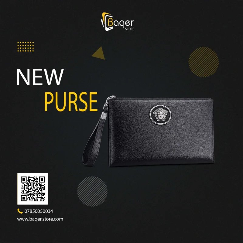 كلتش فاخر من Versace Medusa