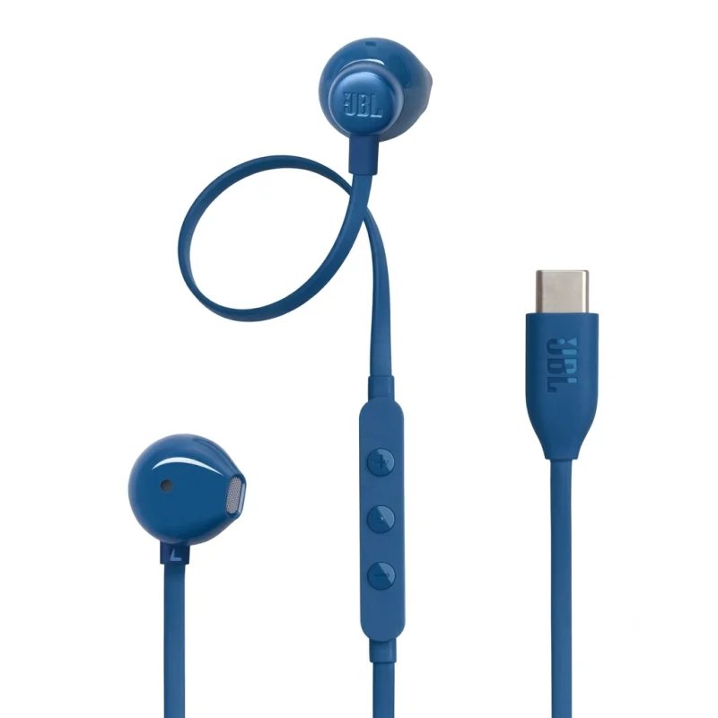 سماعات JBL Tune 305C USB-C السلكية داخل الأذن – صوت Hi-Res مع JBL Pure Bass