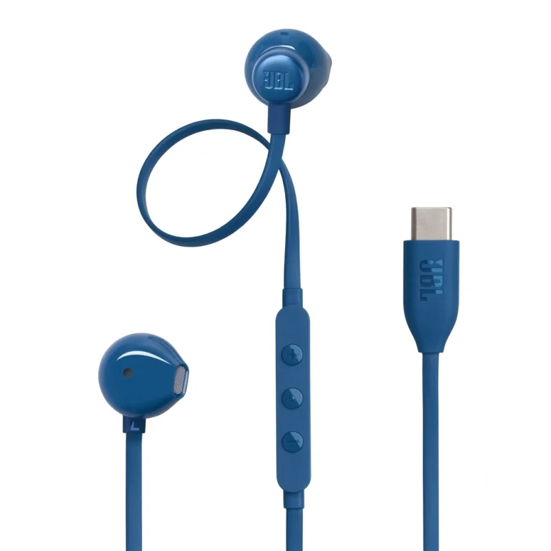 سماعات JBL Tune 305C USB-C السلكية داخل الأذن – صوت Hi-Res مع JBL Pure Bass