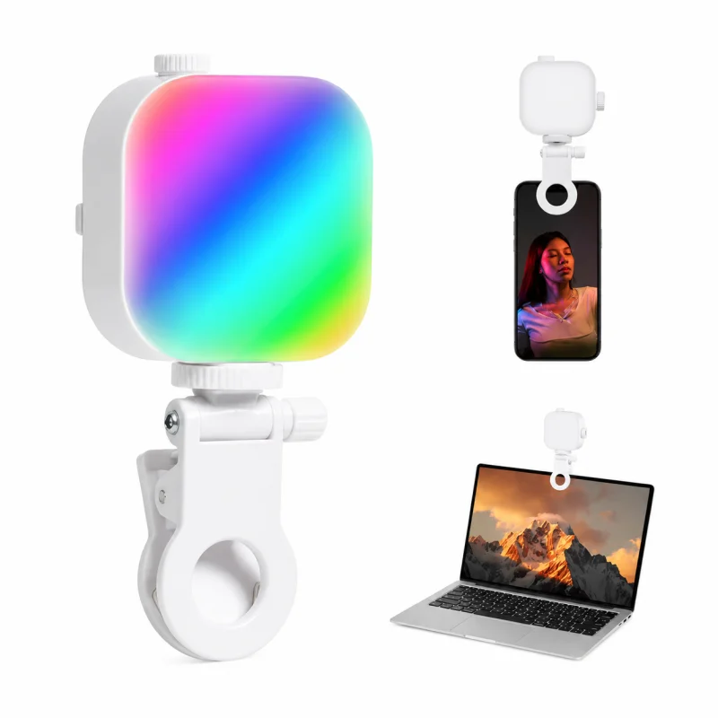 TELESIN Mobile Phone Magnetic Ice Cube Light