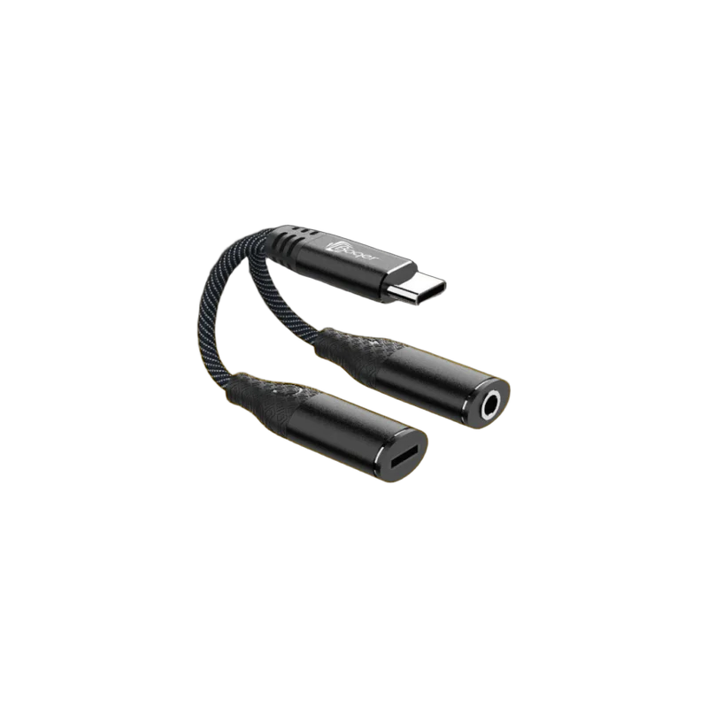 Co2 Joyroom-Baqer Adapter Cable AUX & Type-C