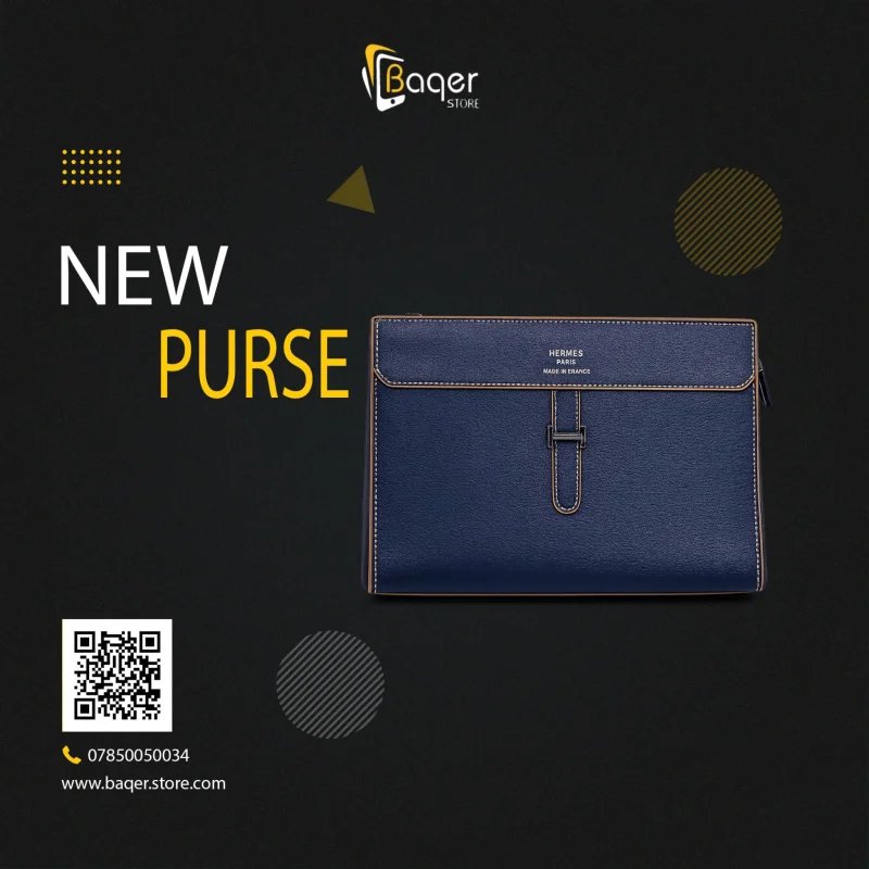 كلتش كلاسيكي فاخر من Hermès