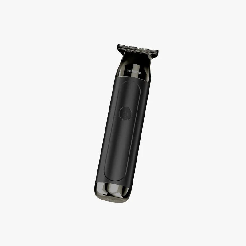 ماكينة حلاقة وتشذيب الشعر واللحية Porodo Lifestyle T-Blade بقوة 8 واط وبطارية 1200mAh مع 3 أمشاط – أسود   9904781894616