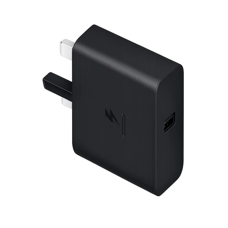 شاحن Samsung S25 PD 45W مع كابل USB-C إلى USB-C (5A)