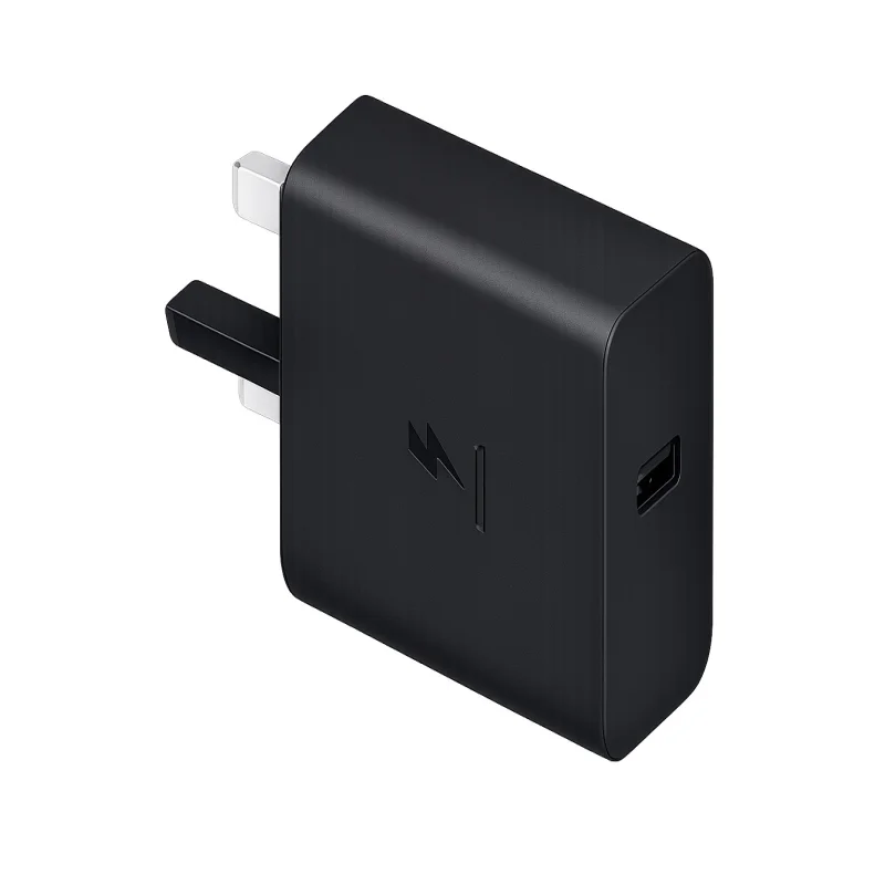شاحن Samsung S25 PD 45W مع كابل USB-C إلى USB-C (5A)