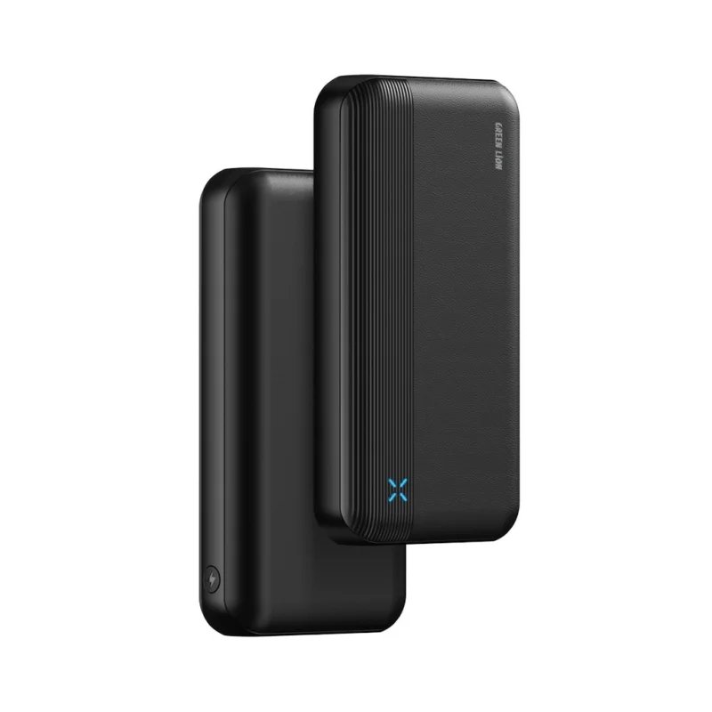 بنك طاقة غرين ليون Green Lion Milos 20000mAh Powerbank بقدرة PD20W - لون أسود