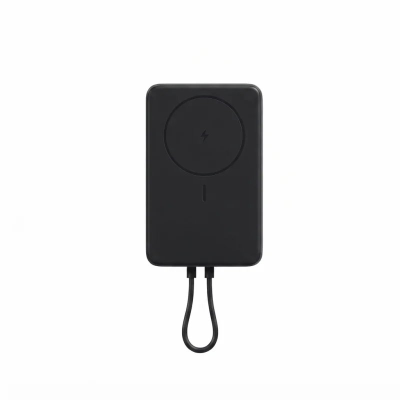 باور بانك شاومي المغناطيسي 10000mAh مع حامل مدمج