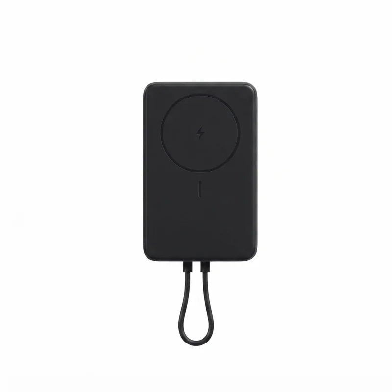 باور بانك شاومي المغناطيسي 10000mAh مع حامل مدمج