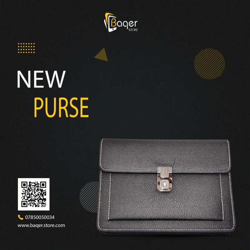 Tod’s – Leather Flap Clutch – Grey Edition