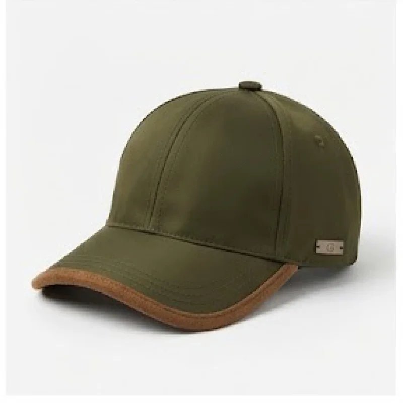 Minimal Luxe Olive Cap – Premium Edition | تصميم فاخر مستوحى | باقر ستور العراق