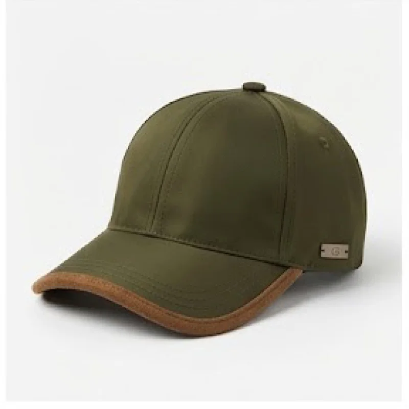 Minimal Luxe Olive Cap – Premium Edition | تصميم فاخر مستوحى | باقر ستور العراق
