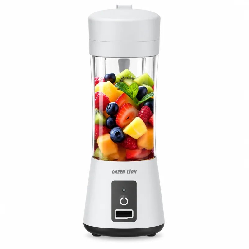 عصارة الفواكه المحمولة غرين ليون Green Lion Juicer MDL-09 - لون أبيض