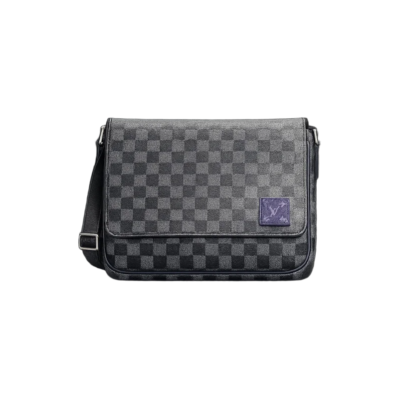 Damier Graphite Messenger Bag – Urban Classic | تصميم فاخر كلاسيكي | باقر ستور العراق