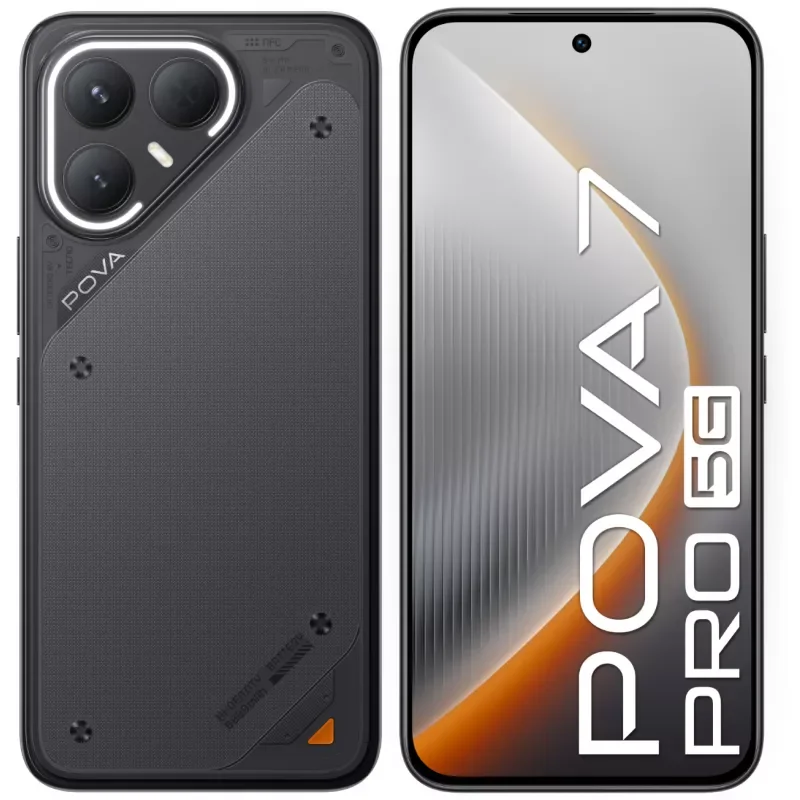 هاتف تكنو بوفا 7 ألترا 5G - 256GB / 8GB RAM (Tecno Pova 7 Ultra 5G)  Black