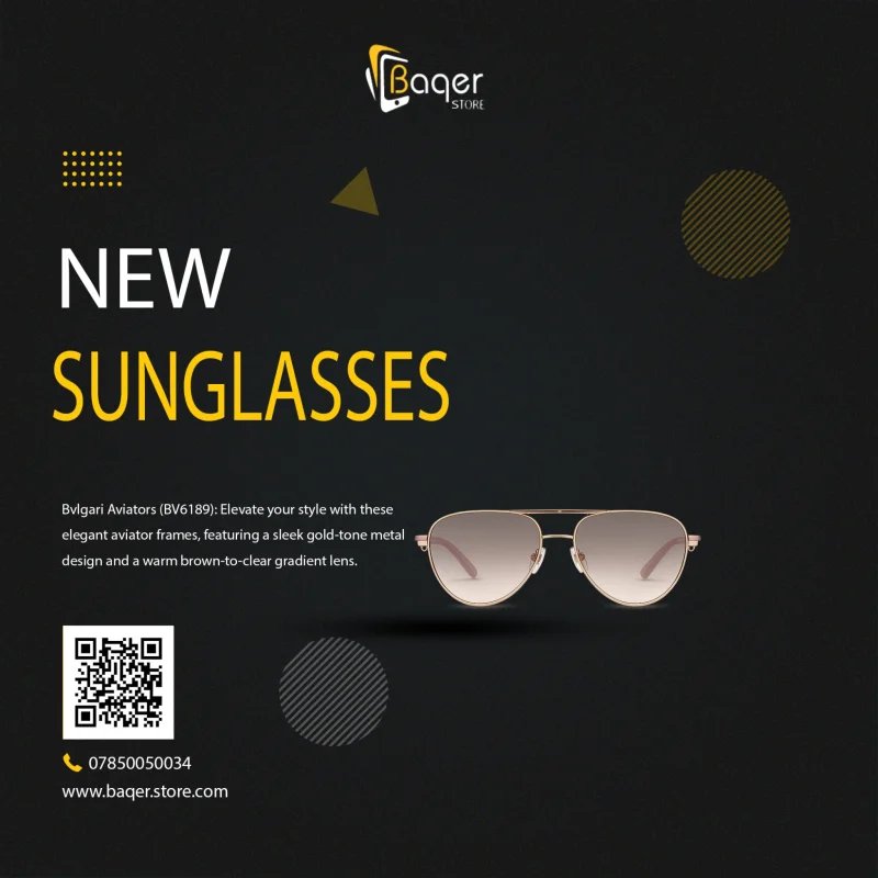 نظارات شمسية Bvlgari Aviator BV6189