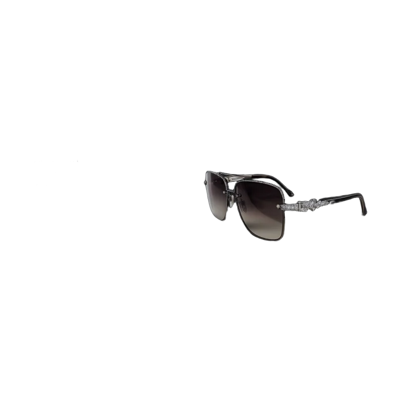 نظارة Chrome Hearts Style Rimless | تصميم فاخر مستوحى | باقر ستور العراق