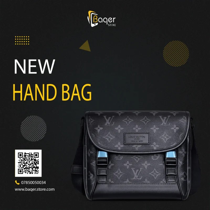 Louis Vuitton Monogram Eclipse Messenger Bag – Black Edition