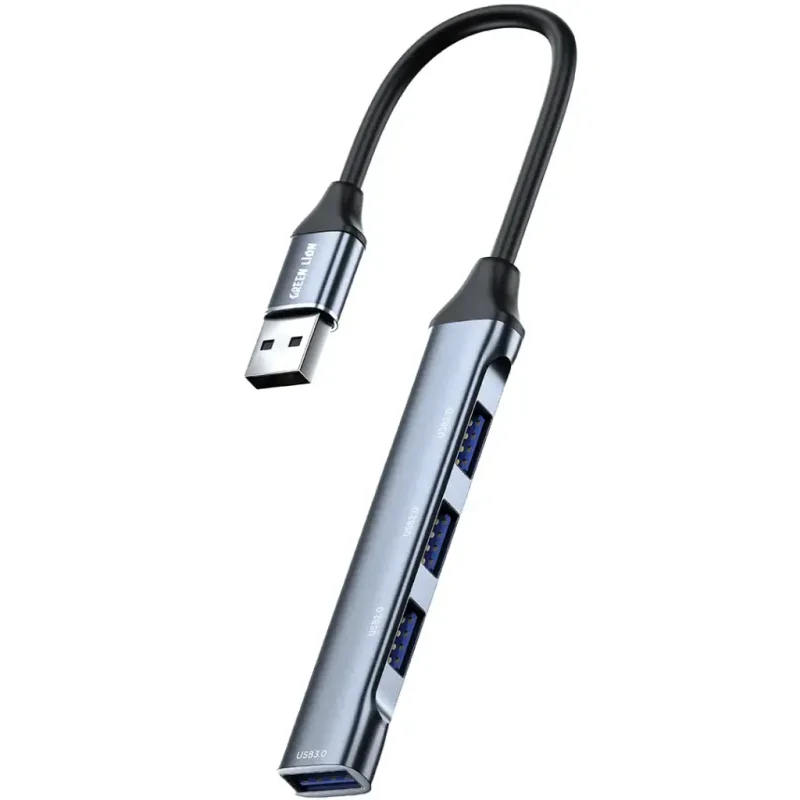 محول ووصلة هاب برودو / جرين ليون 4 في 1 تايب سي دوكينج ستيشن مع منافذ USB متعددة ونقل سريع للبيانات – أسود | 9904907120506