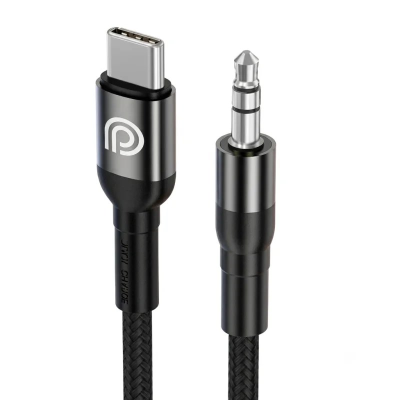 كابل PHONE PLANET PP-AUXC-120-BK من USB-C إلى 3.5mm (1.2 متر)