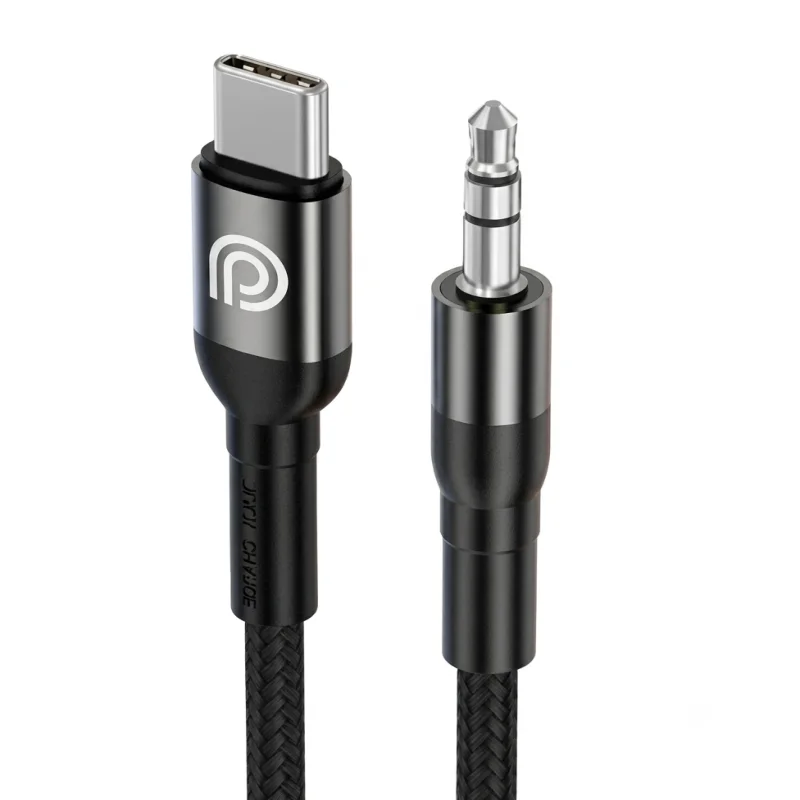 كابل PHONE PLANET PP-AUXC-120-BK من USB-C إلى 3.5mm (1.2 متر)