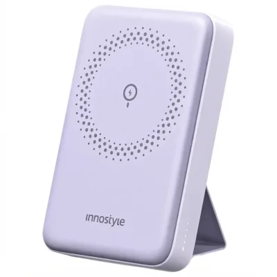 باور بانك Innostyle PowerMag 2-in-1 – سعة 10000mAh وشحن سريع 20W