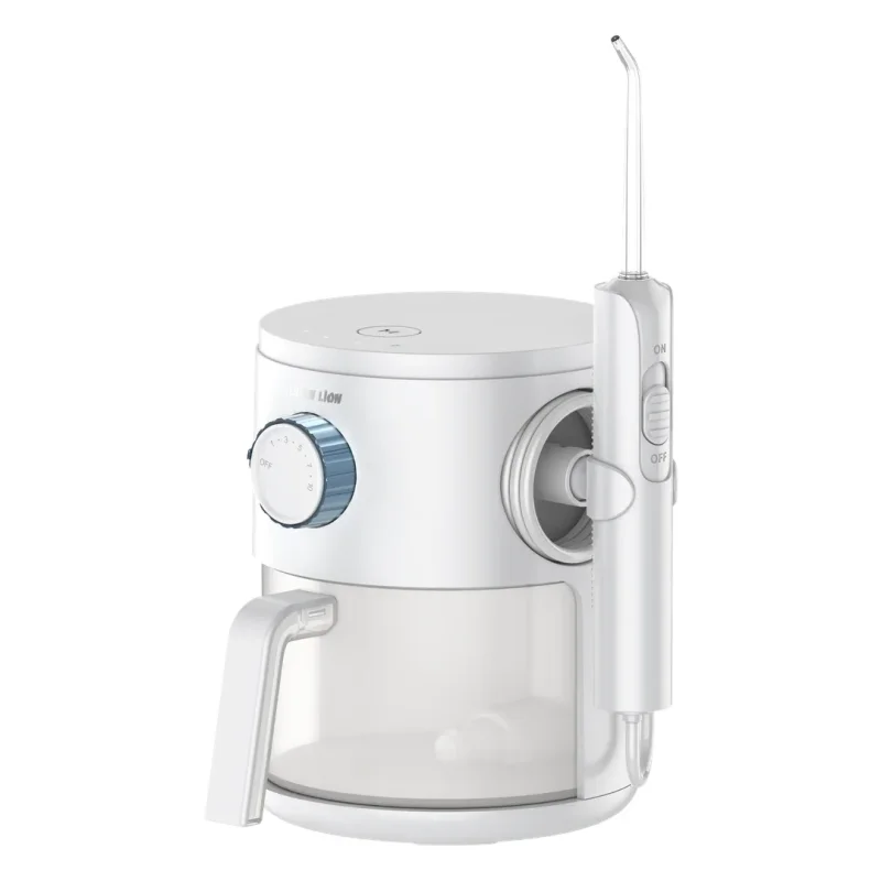 خيط الأسنان المائي غرين ليون Green Lion HYDRA FLOSSER Oral Irrigator بسعة 600ML - لون أبيض