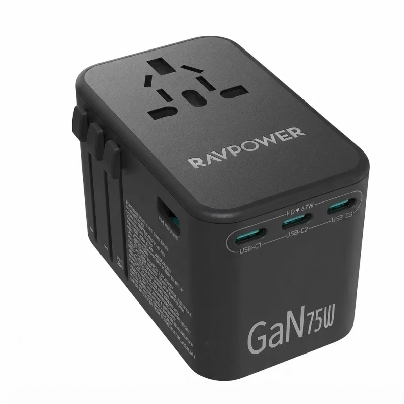 محول السفر المتعدد RAVPower RP-PC1043