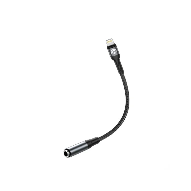 محول صوت PHONE PLANET PP-EC-LAUX-12-GY من Lightning إلى 3.5mm (0.12 متر)