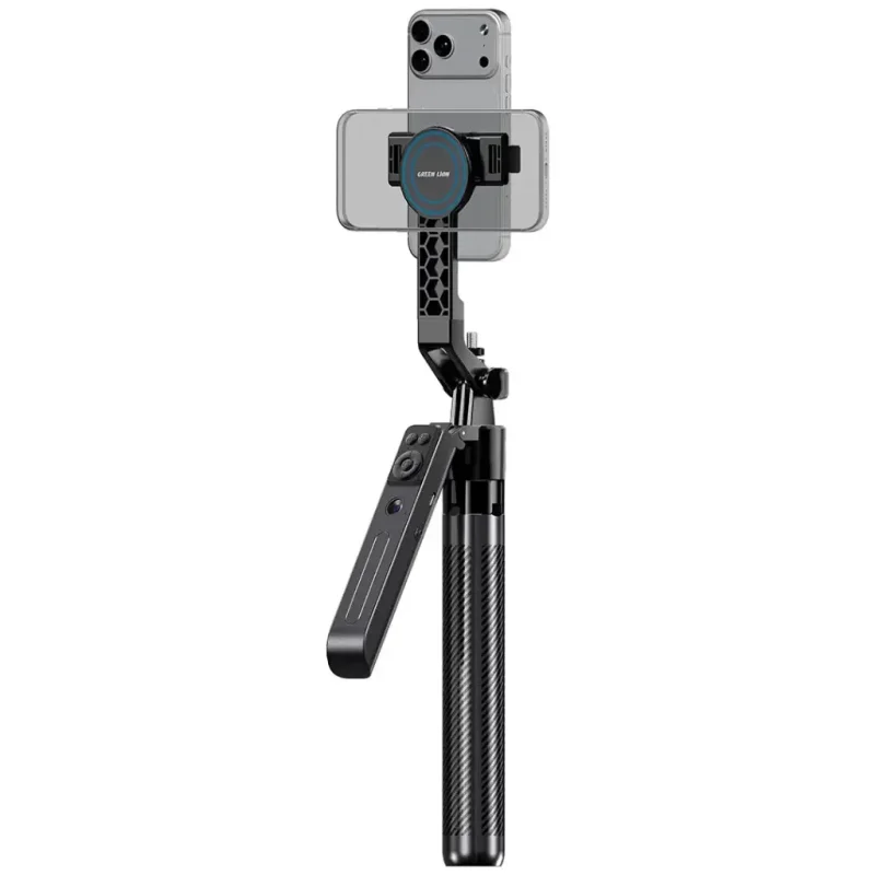 حامل ثلاثي ذكي غرين ليون Green Lion MAGSAFE AI TRIPOD مع تتبع الوجه التلقائي - لون أسود