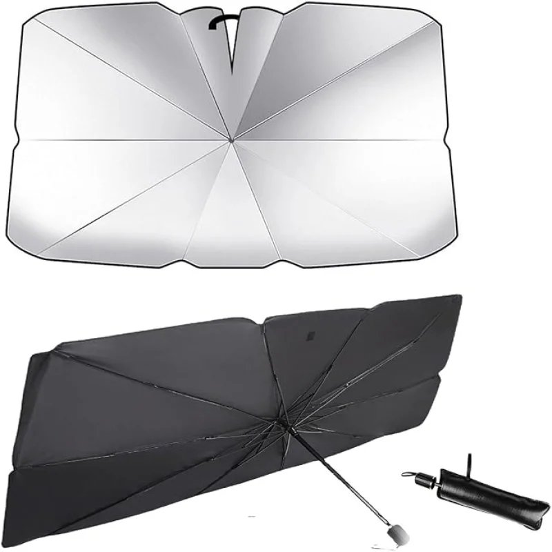 مظلة الزجاج الأمامي للسيارة جرين ليون - أسود (Green Lion Car Windshield Umbrella - Black) 6935100186023