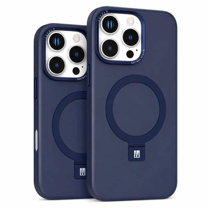 Levelo Iris Pro MagSafe Liquid Silicone Case for iPhone 16 Pro / Pro Max