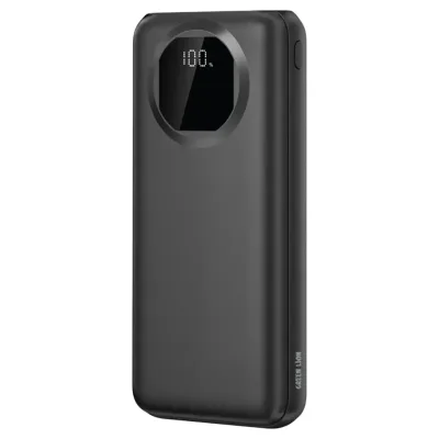 بنك طاقة غرين ليون Green Lion Nairo 20000mAh Power Bank - لون أسود