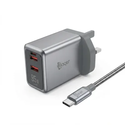 شاحن Baqer Super Fast Charging مع كابل – BA-011