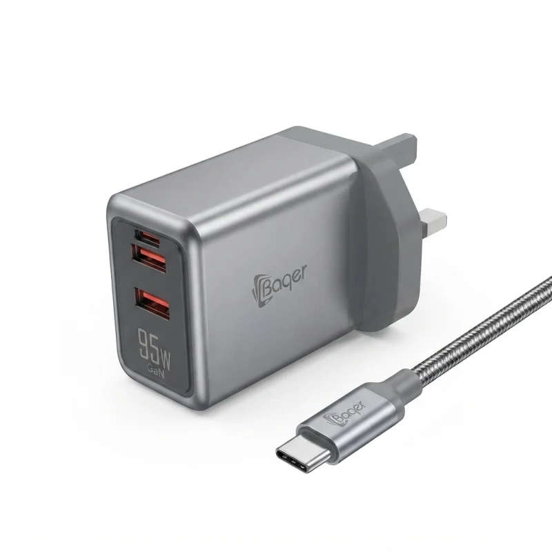 شاحن Baqer Super Fast Charging مع كابل – BA-011
